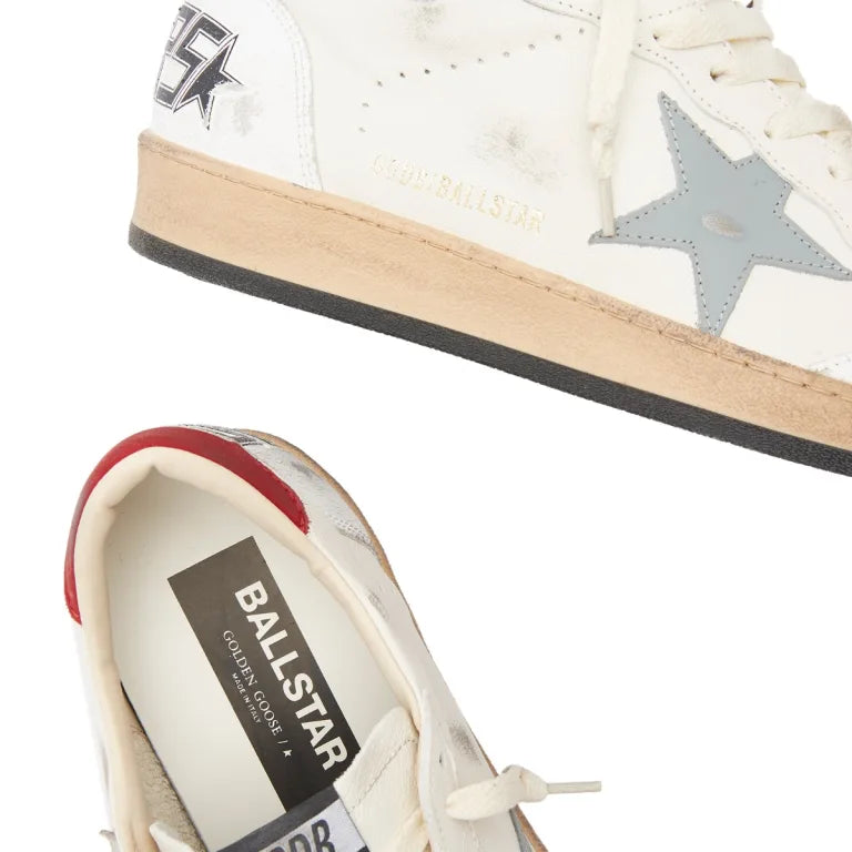 Golden Goose Ballstar Red Heel Tab