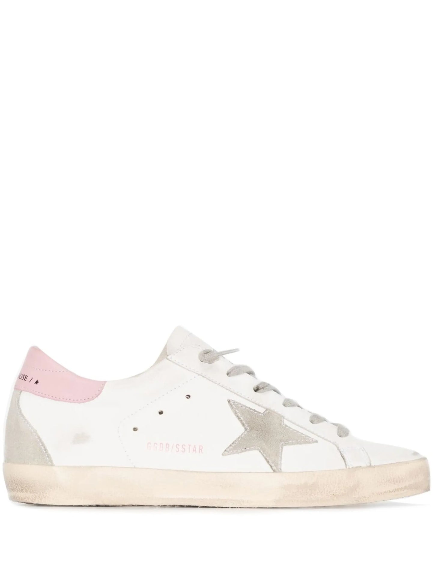 Golden Goose Superstar Pink Heel Tab