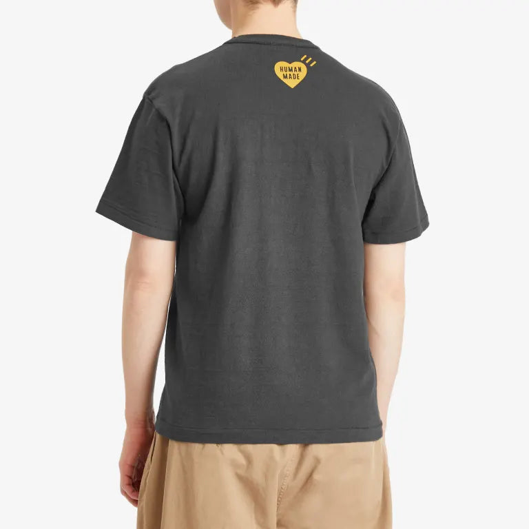 Human Made Duck Tee (Yellow Print) Black