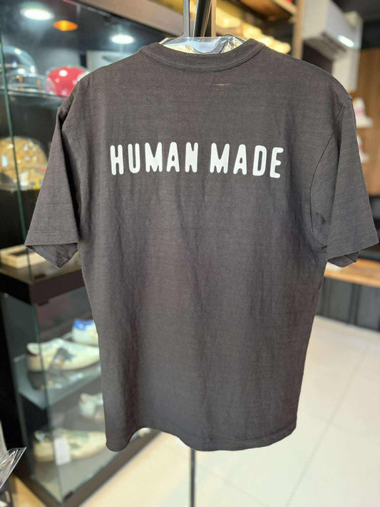 Human Made Tee Blue Heart Logo (Black)