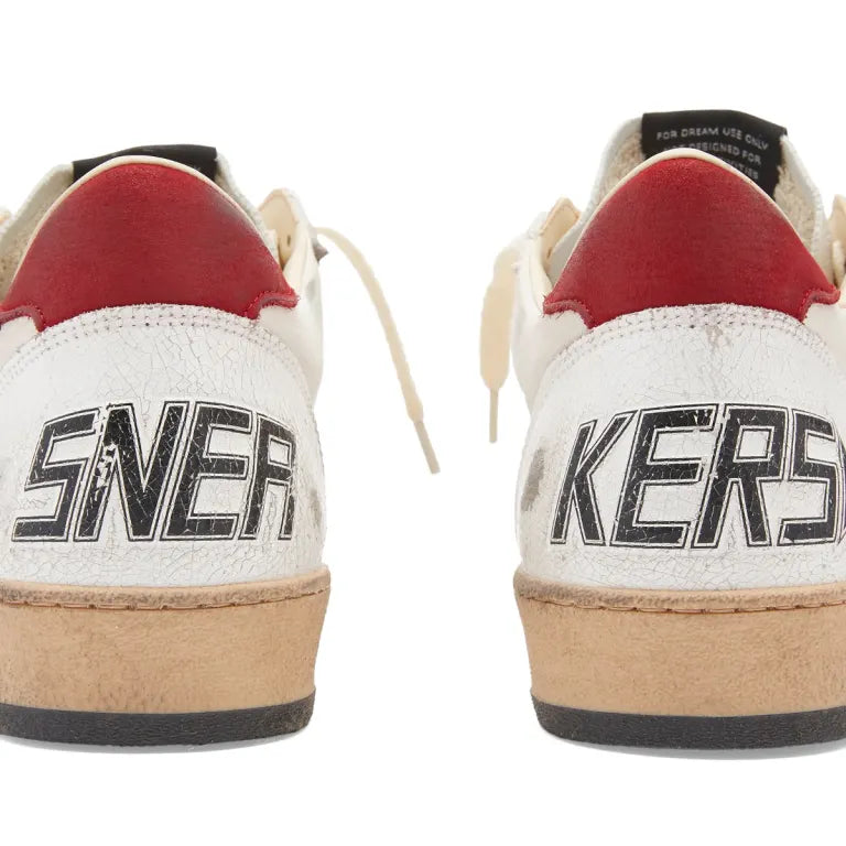 Golden Goose Ballstar Red Heel Tab