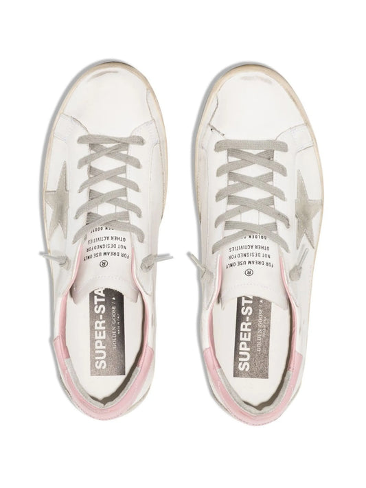 Golden Goose Superstar Pink Heel Tab
