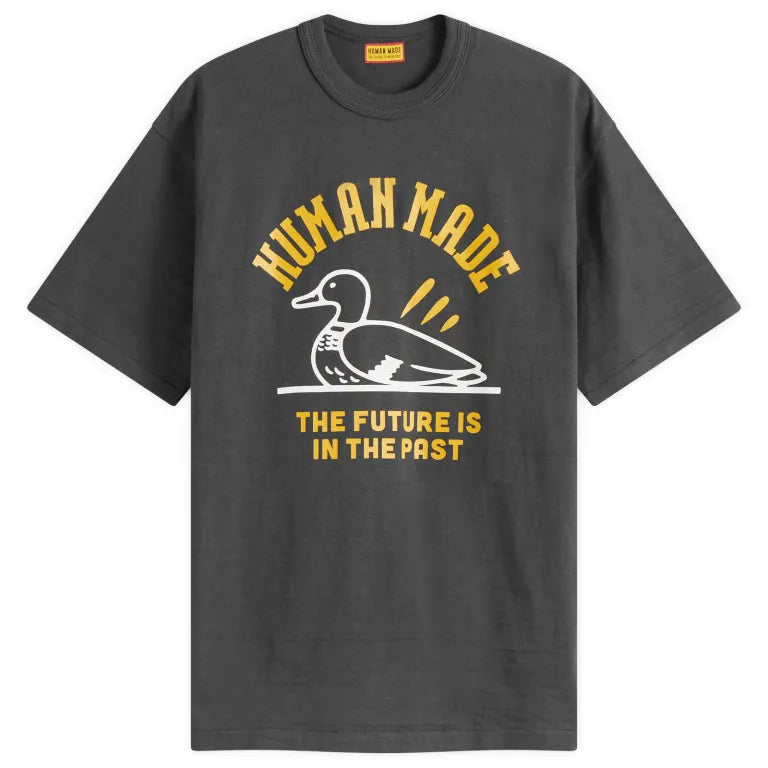 Human Made Duck Tee (Yellow Print) Black