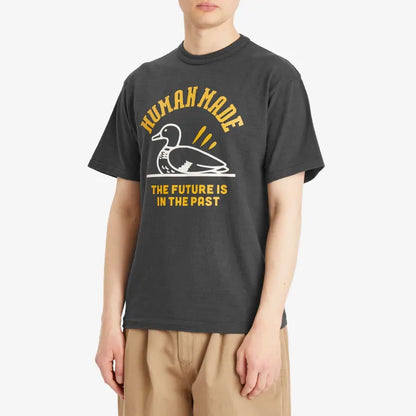 Human Made Duck Tee (Yellow Print) Black