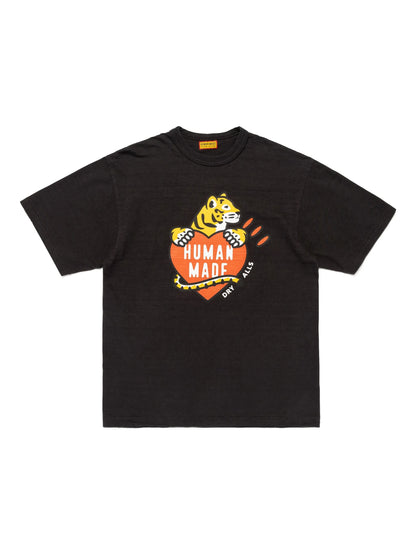 Human Made Tiger Heart Logo (Black)