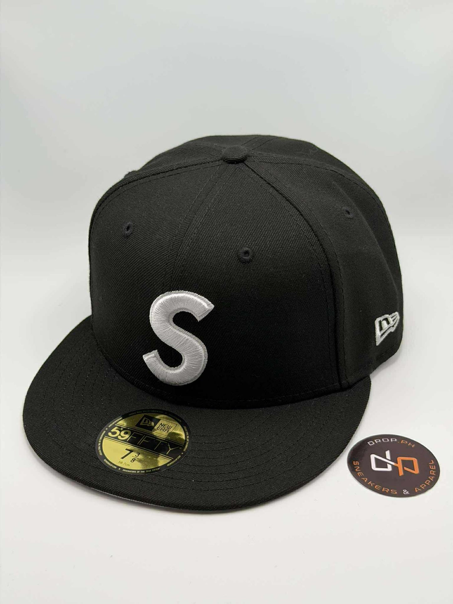 Supreme FW25 Reaper S Logo New Era Black 7 3/8