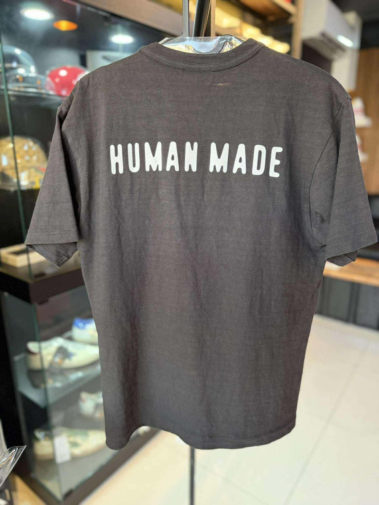 Human Made Tee Blue Heart Logo (Black)