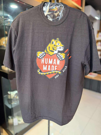 Human Made Tiger Heart Logo (Black)