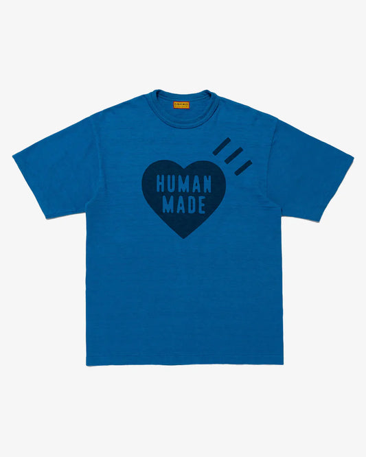 Human Made Shirt Heart Logo Blue