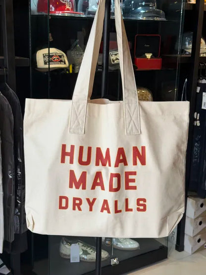 Human Made Canvas Tote 'White'