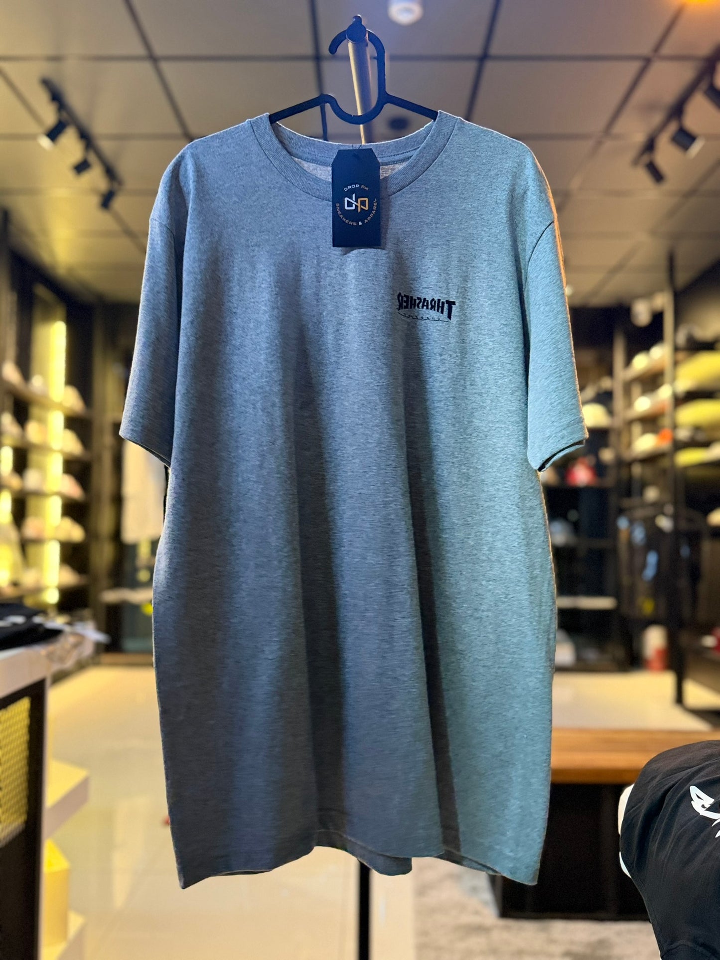 Supreme FW24 Thrasher Cross Tee (Heather Grey)