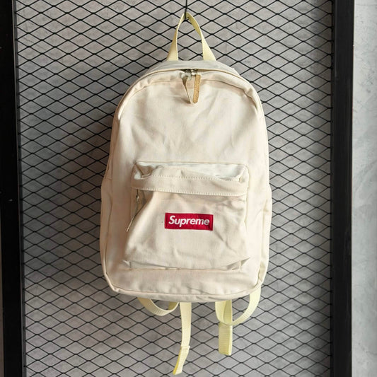 Supreme Canvas Backpack 'White'