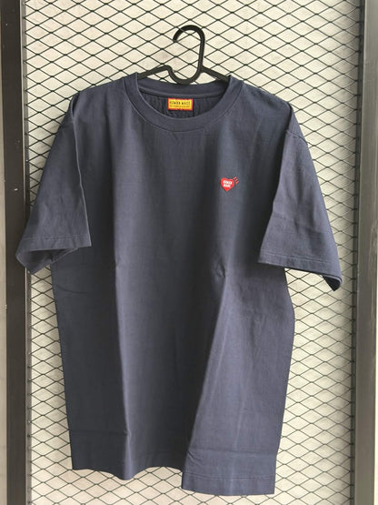 Human Made Red Heart Badge T-shirt 'Navy'