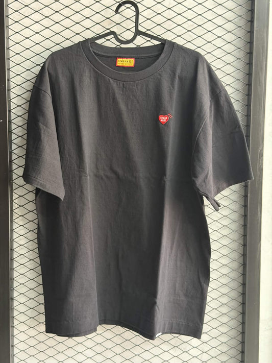 Human Made Red Heart Badge T-shirt 'Black'