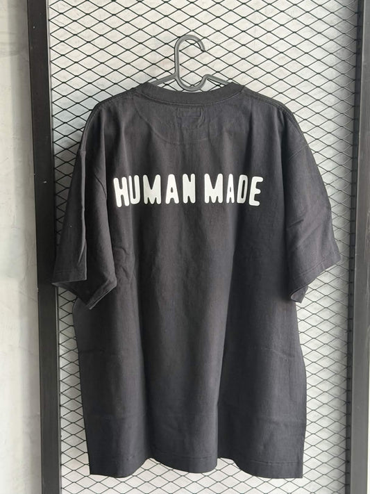Human Made Red Heart Badge T-shirt 'Black'