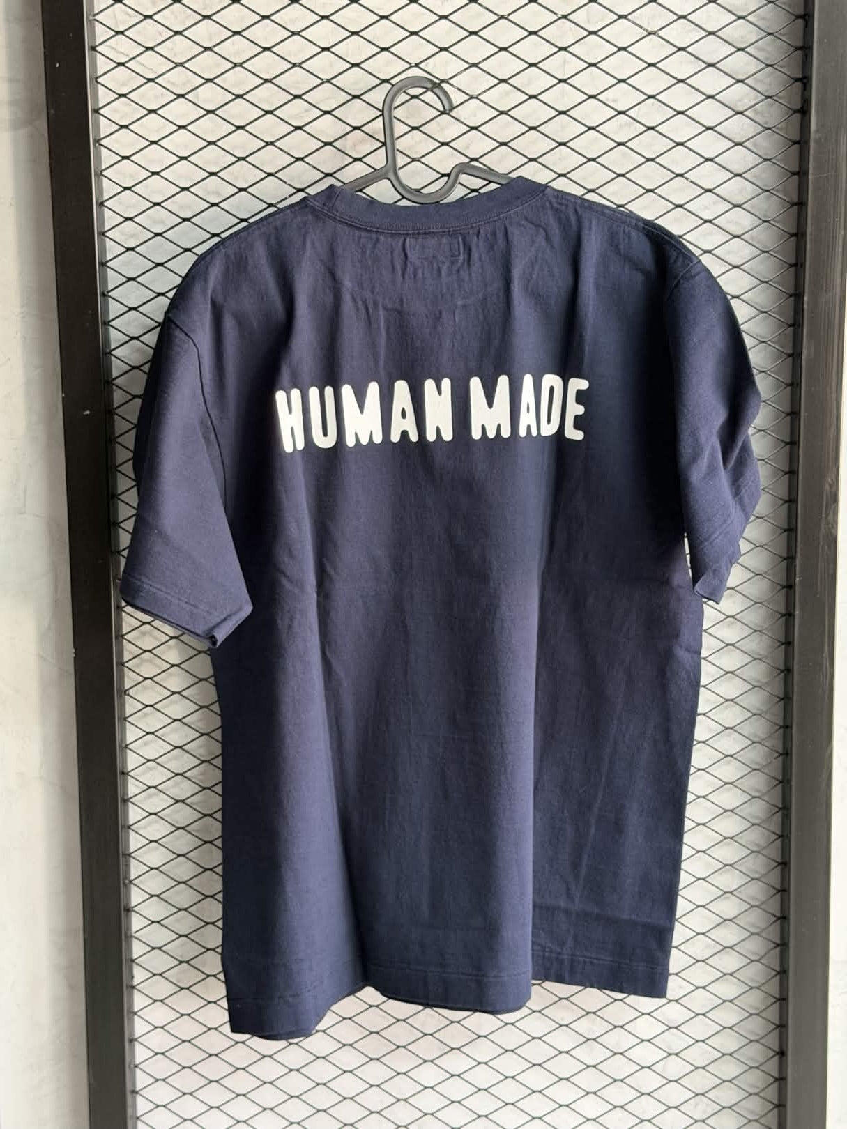 Human Made Red Heart Badge T-shirt 'Navy'