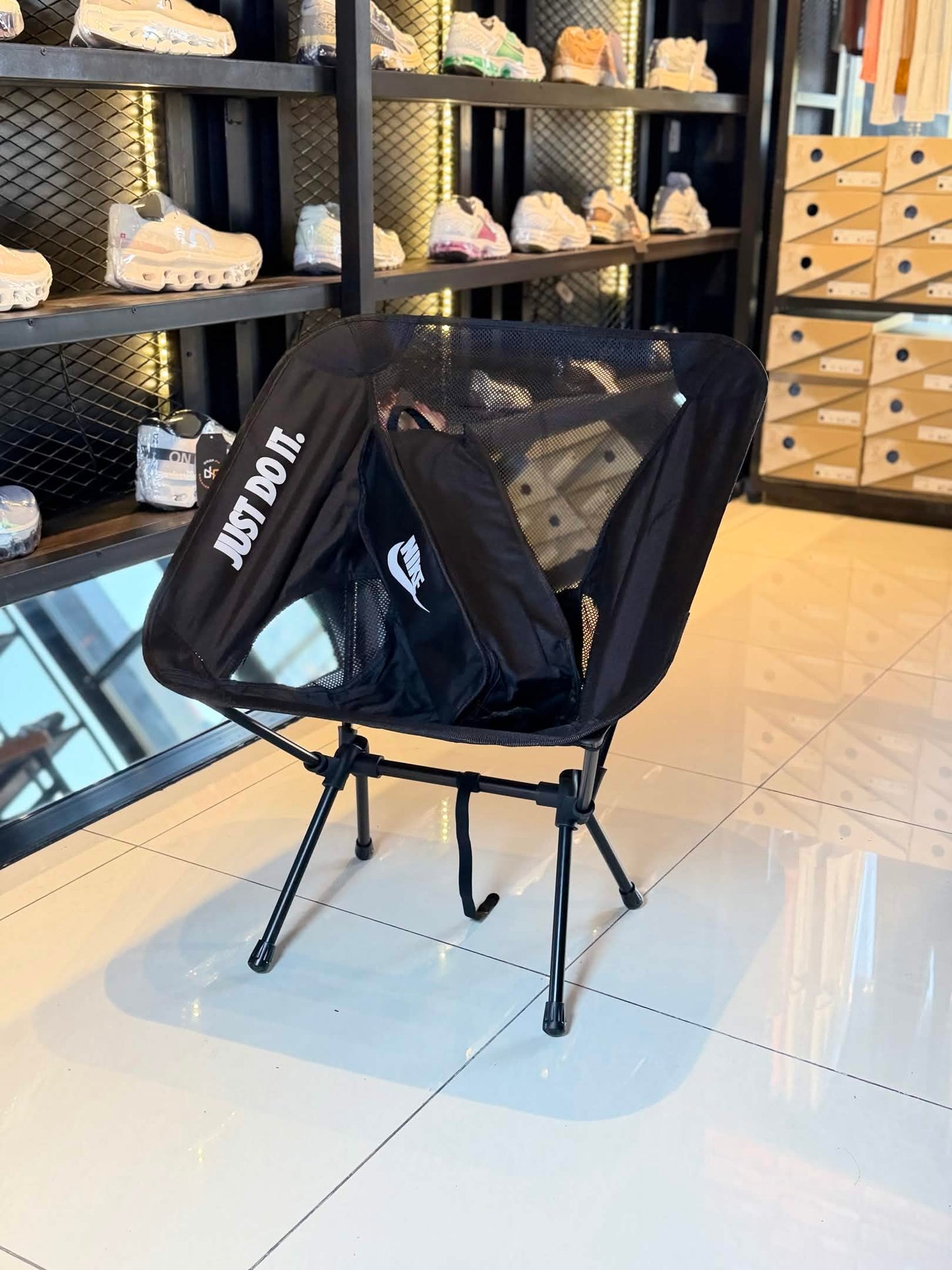 Nike Membership Outdoor Folding Chair Black