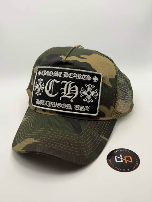 Chrome Hearts Vintage Camo Hat (USED)