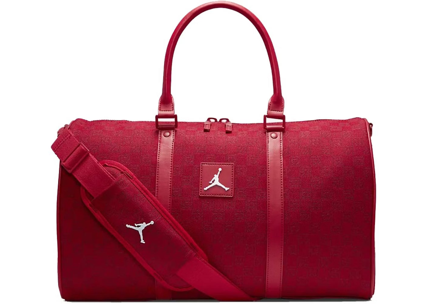 Jordan Monogram Duffle Bag (Red)