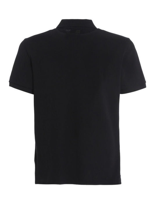 Ami Polo Shirt Black