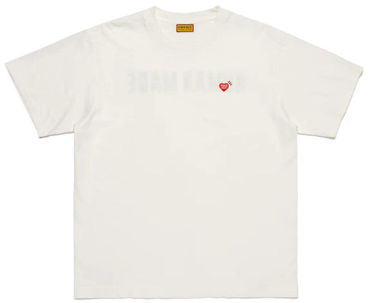 Human Made Red Heart Badge T-shirt 'White'